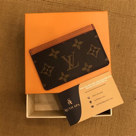 business cards holder louis vuitton women|louis vuitton side up card holder.